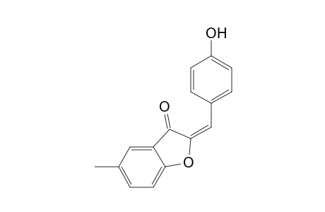 (2E)-2-(4-Hydroxybenzylidene)-5-methyl-1-benzofuran-3(2H)-one