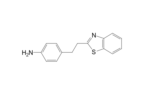 Benzenamine, 4-[2-(2-benzothiazolyl)ethyl]-