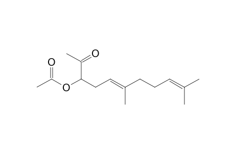 (5E)-3-Acetoxy-6,10-dimethyl-5,9-undecadien-2-one