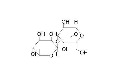 METHYL 3-O-BETA-L-RHAMNOPYRANOSYL-BETA-D-GALACTOPYRANOSIDE