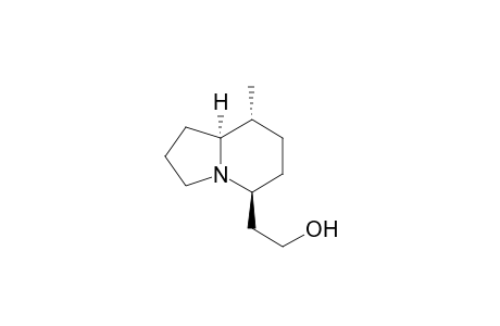 (-)-(5S,8R,8aS)-5-(2-Hydroxyethyl)-8-methylindolizidine