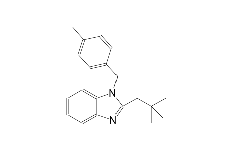 1H-benzimidazole, 2-(2,2-dimethylpropyl)-1-[(4-methylphenyl)methyl]-