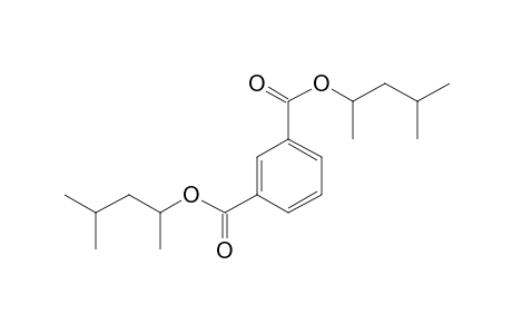 Isophthalic acid, di(4-methylpent-2-yl) ester