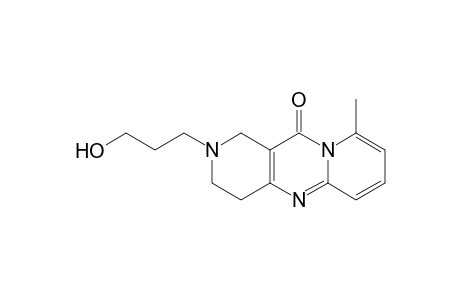 2-(3-hydroxypropyl)-9-methyl-1,2,3,4-tetrahydro-dipyrido[1,2-a:4,3-d]pyrimidin-11-one