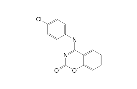 4-[(4-CHLORO-PHENYL)-AMINO]-2H-1,3-BENZOXAZIN-2-ONE