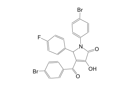 4-(4-bromobenzoyl)-1-(4-bromophenyl)-5-(4-fluorophenyl)-3-hydroxy-1,5-dihydro-2H-pyrrol-2-one