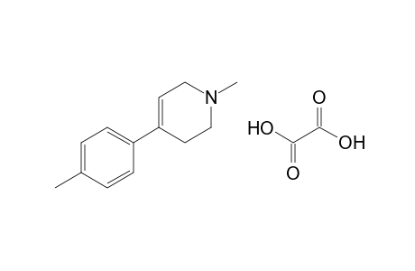 1-Methyl-4-(4-methylphenyl)-1,2,3,6-tetrahydropyridine oxalate salt