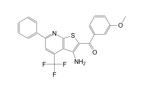 methanone, [3-amino-6-phenyl-4-(trifluoromethyl)thieno[2,3-b]pyridin-2-yl](3-methoxyphenyl)-