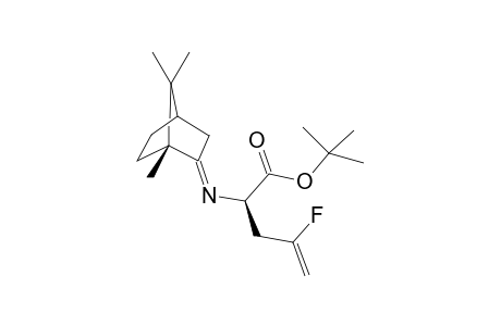 tert-Butyl (R,R,R)-(+)-4'-Fluoro-2'-(1,7,7-trimethylbicylo[2.2.1]hept-2-ylideneamino)pent-4'-enoate