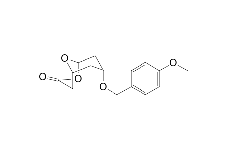 (1R,5R,7R)-7-(4-Methoxybenzyl)oxy-2,9-dioxabicyclo[3.3.1]nonan-3-one