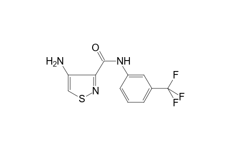 4-Amino-N-[3-(trifluoromethyl)phenyl]-3-isothiazolecarboxamide