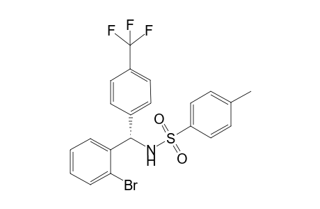 N-[(2S)-(2-Bromophenyl)(4-trifluoromethylphenyl)methyl]-4-methylbenzenesulfonamide