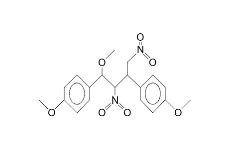 4-Methoxy-2,4-bis(4-methoxyphenyl)-1,3-dinitro-butane