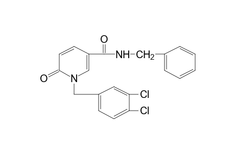 N-BENZYL-1-(3,4-DICHLOROBENZYL)-1,6-DIHYDRO-6-OXONICOTINAMIDE