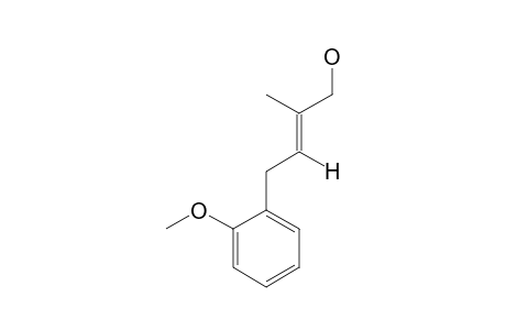 (E)-4-(2-methoxyphenyl)-2-methylbut-2-en-1-ol