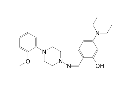 phenol, 5-(diethylamino)-2-[(Z)-[[4-(2-methoxyphenyl)-1-piperazinyl]imino]methyl]-