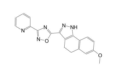 1H-benz[g]indazole, 4,5-dihydro-7-methoxy-3-[3-(2-pyridinyl)-1,2,4-oxadiazol-5-yl]-