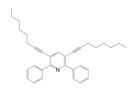 3,5-Di(oct-1-yn-1-yl)-2,6-diphenyl-pyridine