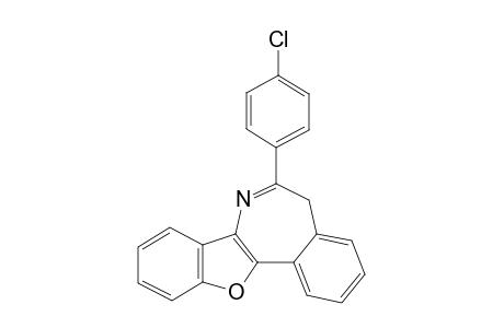 6-(4-Chlorophenyl)-5H-benzo[d]benzofuro[3,2-b]azepine