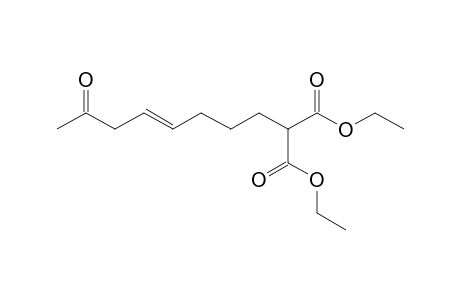 2-[(E)-7-ketooct-4-enyl]malonic acid diethyl ester
