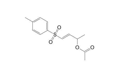 (2E)-1-methyl-3-[(4-methylphenyl)sulfonyl]-2-propenyl acetate