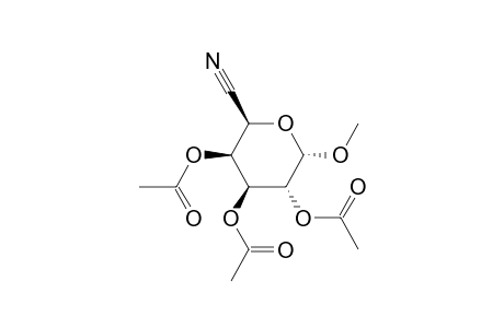 (+)-METHYL alpha-D-GALACTOPYRANOSIDURONONITRILE, TRIACETATE