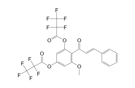 Cardamonin, bis(pentafluoropropionate)