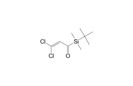 1-(TERT.-BUTYLDIMETHYLSILYL)-3,3-DICHLORO-2-PROPEN-1-ONE