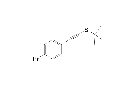 ((4-Bromophenyl)ethynyl)(tert-butyl)sulfane