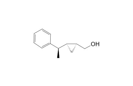 (1S*,2S*)-2-((1R*)-1-Phenylethyl)cyclopropylmethanol