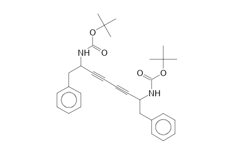 3,5-Octadiyne, 2,7-bis[t-butoxycarbonyl)amino]-1,8-diphenyl-
