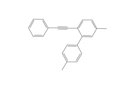 2-(Phenylethynyl)-5,4'-dimethyl-1,1'-diphenyl
