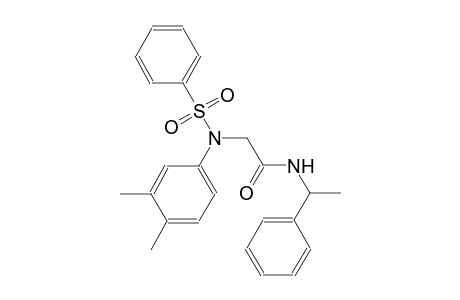 acetamide, 2-[(3,4-dimethylphenyl)(phenylsulfonyl)amino]-N-(1-phenylethyl)-