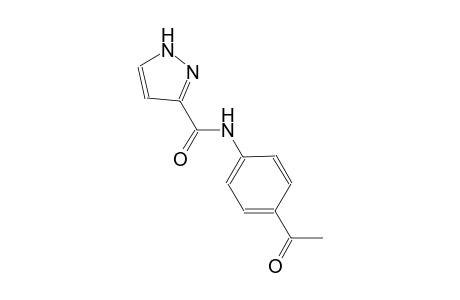 N-(4-acetylphenyl)-1H-pyrazole-3-carboxamide