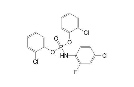 bis(2-chlorophenyl) 4-chloro-2-fluorophenylamidophosphate