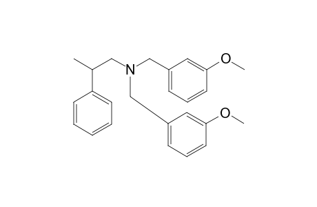 beta-Methylphenethylamine N,N-bis(3-methoxybenzyl)