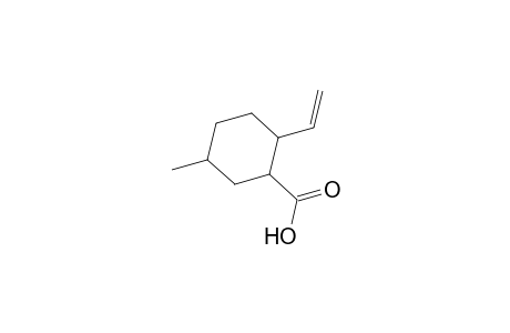 5-Methyl-2-vinylcyclohexanecarboxylic acid