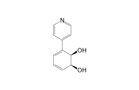 (+)-(1S,2R)-1,2-Dihydroxy-3-(4'-pyridyl)cyclohexa-3,5-diene