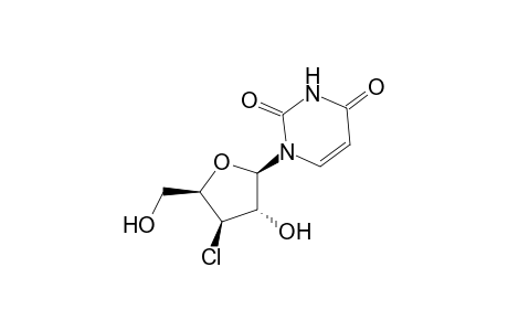 2,4(1H,3H)-Pyrimidinedione, 1-(3-chloro-3-deoxy-.beta.-D-xylofuranosyl)-