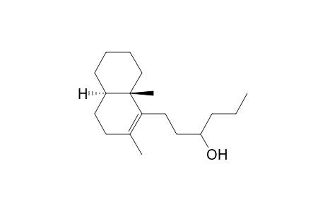 (+-)-1-(3,4,4a.alpha.,5,6,7,8,8a-octahydro-2,8a.beta.-dimethyl-1-naphthyl)-3-hexanol