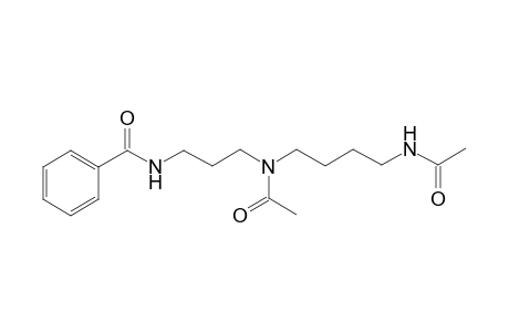 N-[8-Acetamido-4-acetyl-4-azaoctyl)benzamide