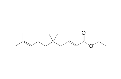 (2E)-5,5,9-trimethyldeca-2,8-dienoic acid ethyl ester