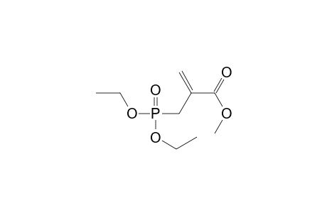 2-Propenoic acid, 2-[(diethoxyphosphinyl)methyl]-, methyl ester