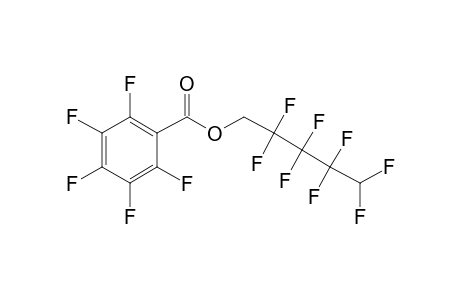 Pentafluorobenzoic acid, 2,2,3,3,4,4,5,5-octafluoropentyl ester