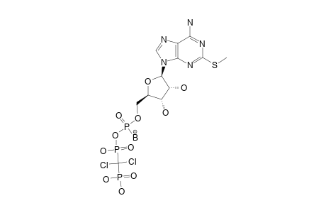 2-MES-ADENOSINE-5'-O-(ALPHA-BORANOTRIPHOSPHATE)-BETA,GAMMA-CCL2