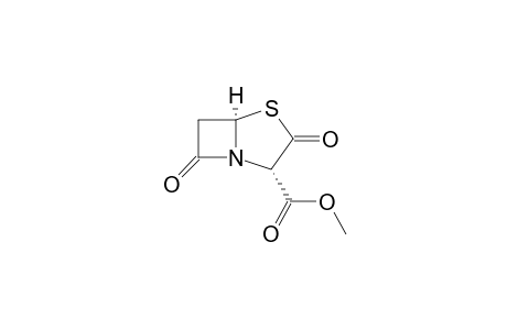 (2S,5R)-3,7-diketo-4-thia-1-azabicyclo[3.2.0]heptane-2-carboxylic acid methyl ester