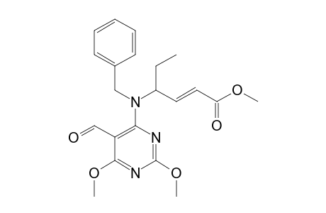 METHYL-(E)-4-[BENZYL-(5-FORMYL-2,6-DIMETHOXYPYRIMIDIN-4-YL)-AMINO]-BUT-2-ENOATE