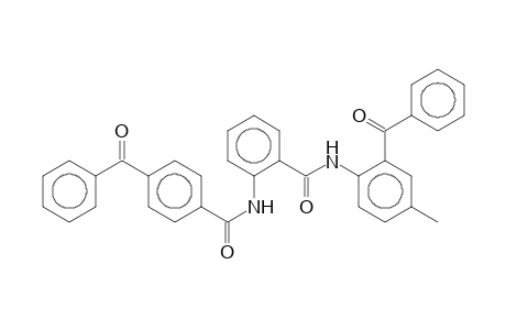 2-[(4-Benzoylbenzoyl)amino]-N-(2-benzoyl-4-methylphenyl)benzamide