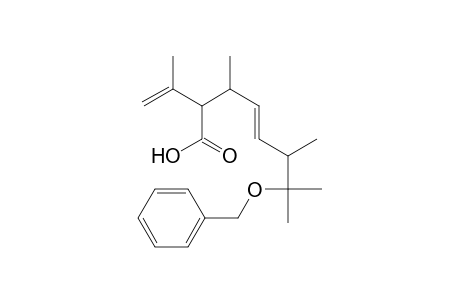 trans-2-(1-Methylethenyl)-7-(phenylmethoxy)-3,6,7-trimethyl-4-octenoic Acid