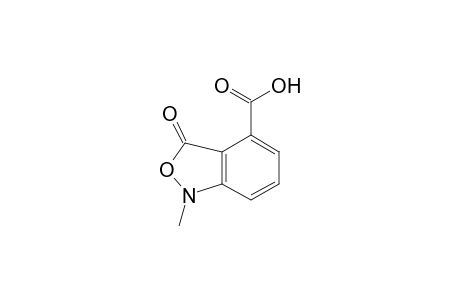 2,1-Benzisoxazole-4-carboxylic acid, 1,3-dihydro-1-methyl-3-oxo-